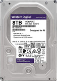 WD Purple 8TB Surveillance Hard Drive WD82PURZ 7200RPM Class
