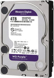 WD Purple 4TB Surveillance Hard Drive WD40PURZ 5400 RPM Class, SATA 6 Gb/s, 64 MB Cache, 3.5" -