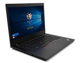 Lenovo Thinkpad L14, Intel Core i3-10110U, Display 14-inch HD Thin and Light Laptop, 4GB Ram, 256GB SSD, DOS - Black | 20U1S04N00