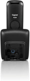 GIGASET A220 CORDLESS PHONE WITH 18 HRS TALK TIME, 200 HRS STANDBY, 50M INDOOR & 300M OUTDOOR RANGE, SPEAKERPHONE, 80 CONTACT STORAGE, MADE IN GERMANY FOR HOME & OFFICE, DECT, HANDS FREE, BLACK