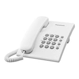 Panasonic KX-TS500 Integrated Corded Telephone, White