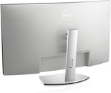 Dell S3221QS 32 Inch Curved 4K UHD, VA Ultra-Thin Bezel Monitor, AMD FreeSync, HDMI, DisplayPort, Built in Speakers, VESA Certified, Silver, Latest Edition