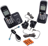 Panasonic KX-TG3712BX Cordless Phone, Black