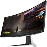 Dell - Alienware AW3420DW 34-inch Curved WQHD(3440 X 1440), 120Hz, NVIDIA G-SYNC, IPS LED Edgelight Gaming Monitor - Lunar Light