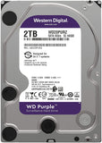WD Purple 2TB Surveillance Hard Drive WD20PURZ 5400 RPM Class, SATA 6 Gb/s, 64 MB Cache, 3.5" -