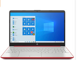 HP Pavilion Intel Pentium Silver N5000 4GB 128GB SSD Windows 10 Laptop Red