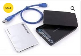 Haysenser USB 3.0 Hard Drive Enclosure, Size 2.5 Inch, Easy Convert SSD & HDD From Internal to External