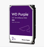 WD Purple 2TB Surveillance Hard Drive WD20PURZ 5400 RPM Class, SATA 6 Gb/s, 64 MB Cache, 3.5" -