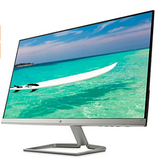 HP 27F Display Monitor LED, FHD, 27 Inches, IPS, 2 HDMI ,1 VGA,AMD FREESYNC, Silver/Black
