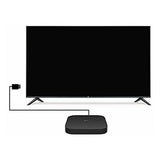 Mi Box S, Smart TV Box, Intelligent 4K Ultra HD Media Player, work with Projector, TVs & Mobile Phones, powered by Android 8.1, - International Version- Black