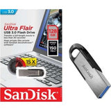 SANDISK 1126	SDCZ73-G46 ULTRA FLAIR USB 3.0 Flash Drive - 16GB | 32GB | 64GB | 128GB