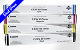 Canon C-EXV-49 Toner Cartridge / Color: (Black | Yellow | Cyan | Magenta)