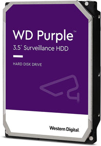 WD Purple 6TB Surveillance Hard Drive WD60PURZ 5400 RPM Class, SATA 6 Gb/s, 128 MB Cache, 3.5" -