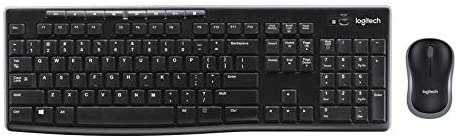 LOGITECH MK270 WIRELESS KEYBOARD AND MOUSE COMBO, 2.4GHZ, LONG BATTERY LIFE