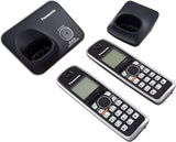 Panasonic KX-TG3712BX Cordless Phone, Black