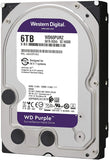 WD Purple 6TB Surveillance Hard Drive WD60PURZ 5400 RPM Class, SATA 6 Gb/s, 128 MB Cache, 3.5" -