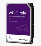 WD Purple 3TB Surveillance Hard Drive WD30PURZ 5400 RPM Class, SATA 6 Gb/s, 64 MB Cache, 3.5" -