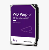 WD Purple 4TB Surveillance Hard Drive WD40PURZ 5400 RPM Class, SATA 6 Gb/s, 64 MB Cache, 3.5" -
