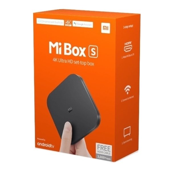 Xiaomi Mi BOX S 4K Negro