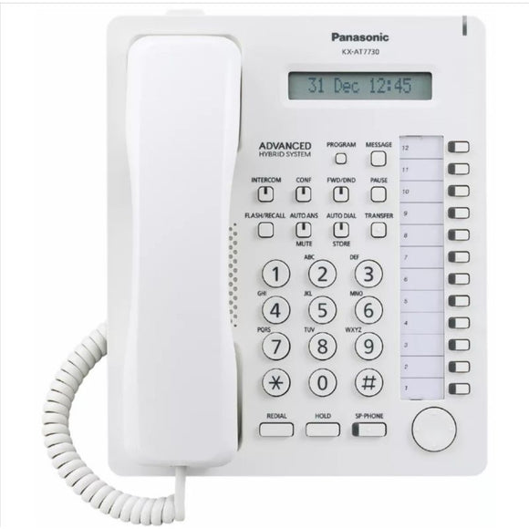 Vente Téléphone Sans Fil Panasonic KX-TG3712BX en Côte d'Ivoire