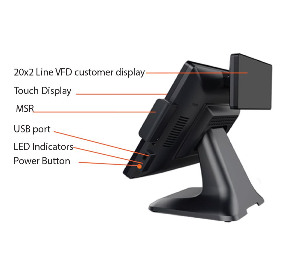 EasyPos EPPS312 Touch screen POS system