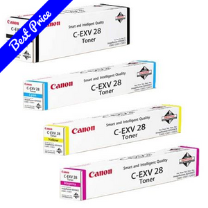 Canon C-EXV-28 Toner Cartridge /  Colors: (Black | Yellow | Cyan | Magenta)